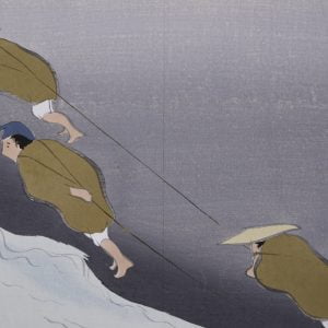 Cargo Boatmen from the series Momoyagusa (Flowers of a Hundred Worlds)