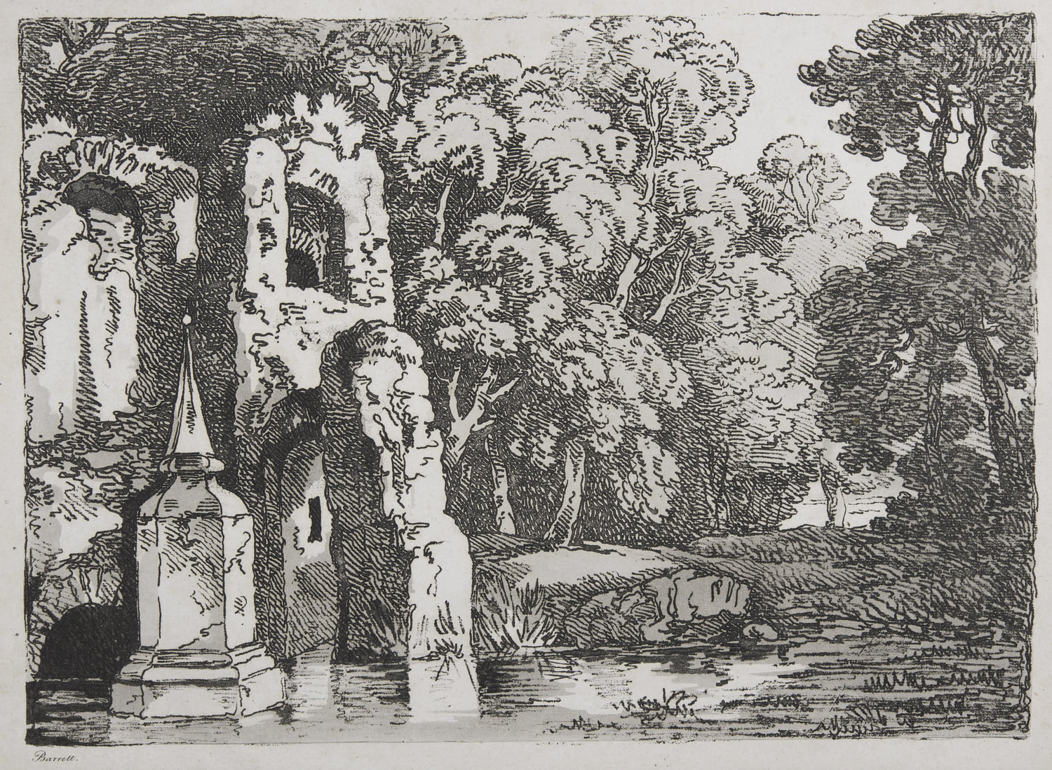 Landscape With Ruins