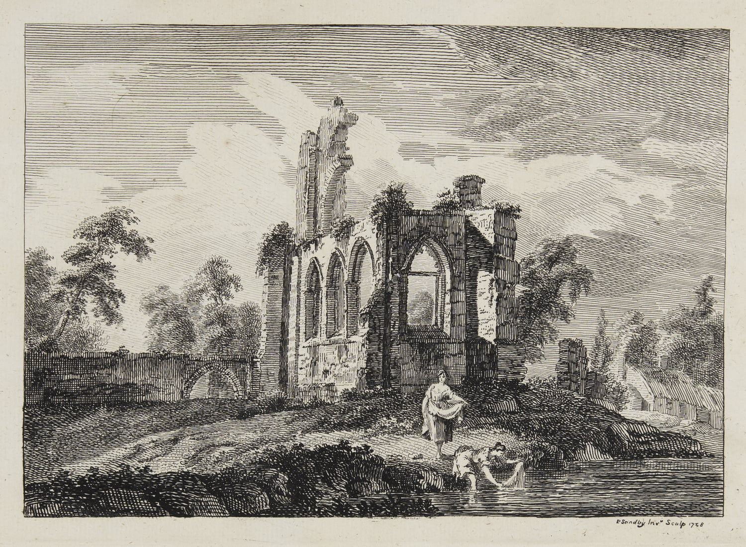 Landscape With Ruined Church
