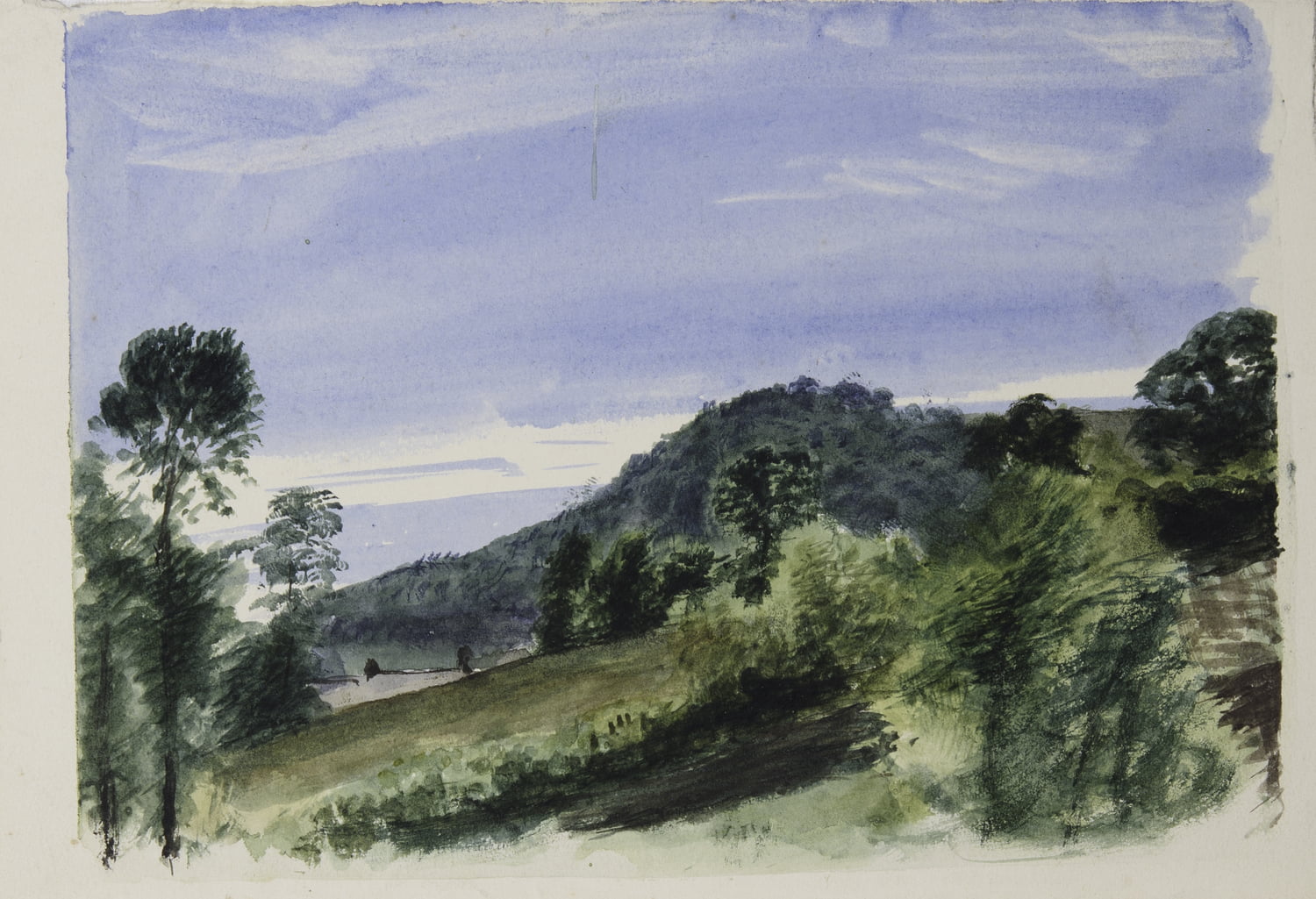 Landscape With Wooded Hills
