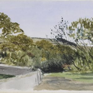 Landscape With Wall And Road