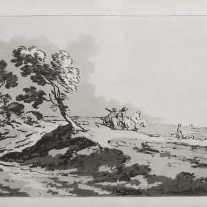 Landscape With Three Riders