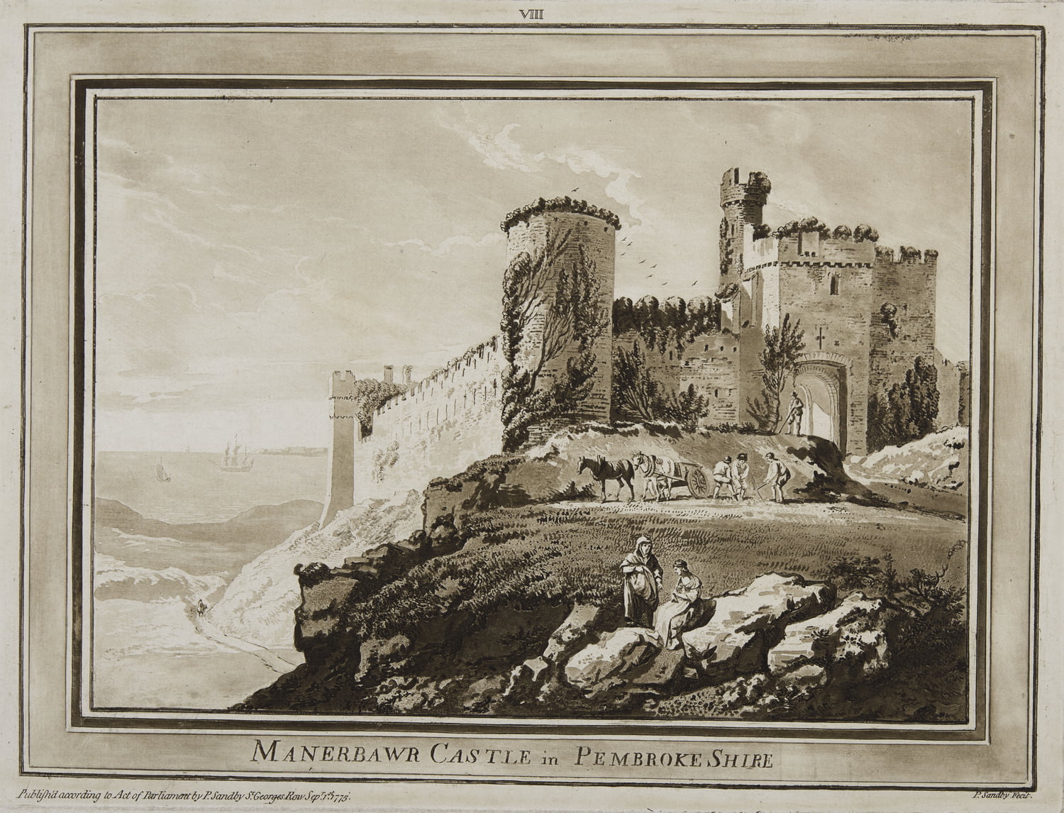 Manerbaw Castle, Pembrokeshire