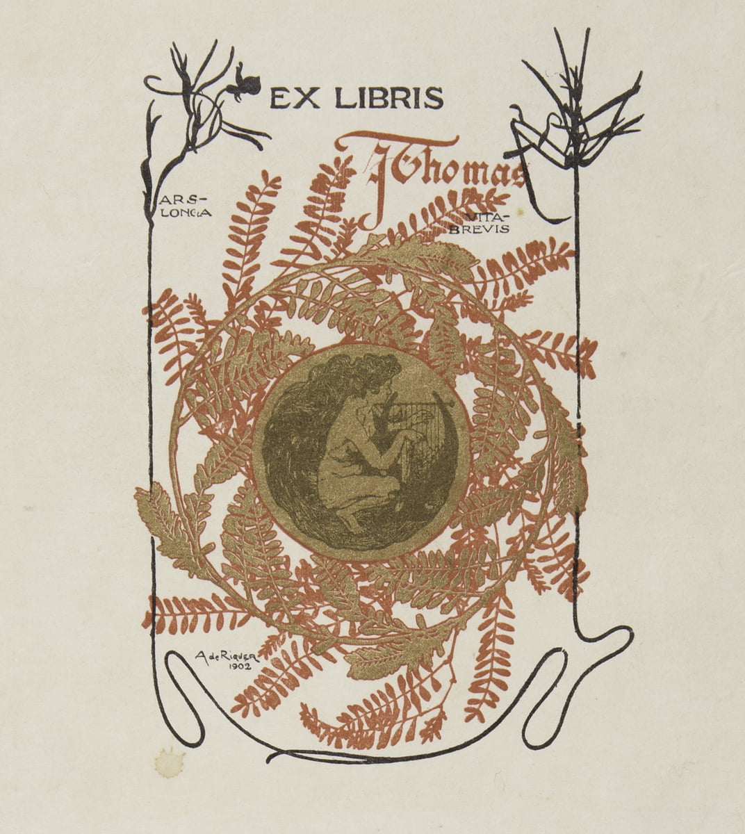 Ex Libris J. Thomas