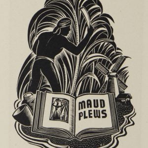 Bookplate: Maud Plews