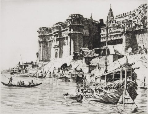 A Rajah's Palace, Benares