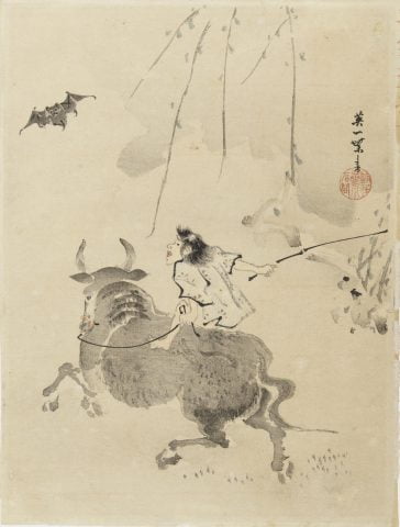 Boy With Oxen