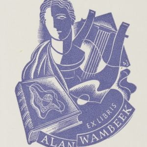 Bookplate: Allan Wambeek