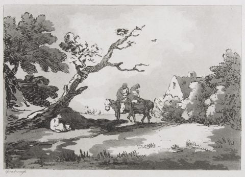 Landscape With Travellers