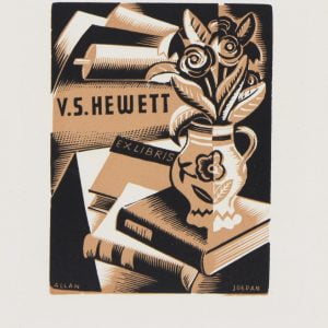 Bookplate: V.s.hewett