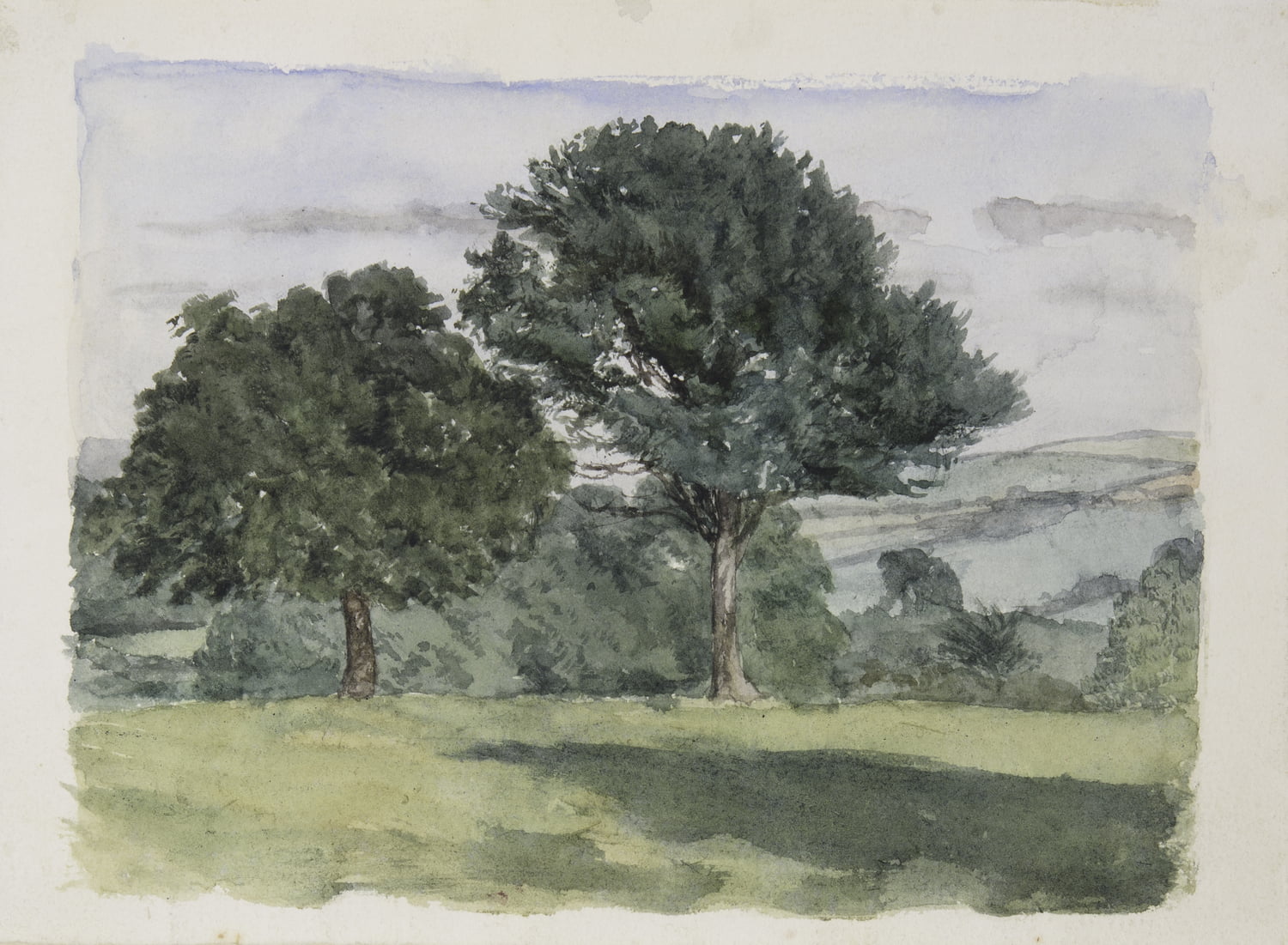 Landscape With Trees