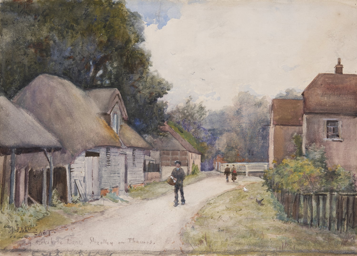 English Village Scene