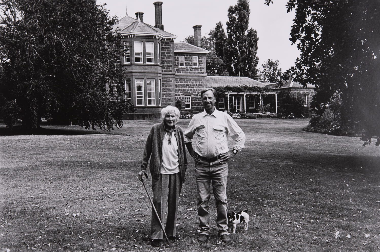 Jim Clark And Mother Sandra, Devon Park