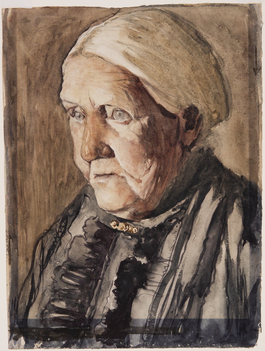 Portrait Of Granny Waller