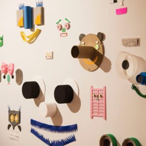 Exhibition image by Madi Whyte, PLAY EVERYDAY / EVERY DAY PLAY by Beci Orpin
