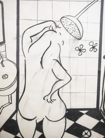 Untitled (Girl in the shower)