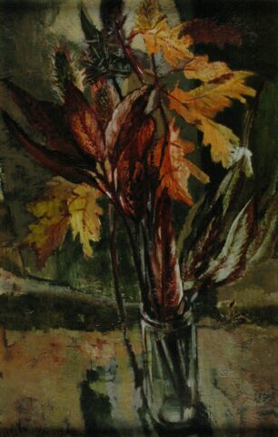 Still life with Autumn leaves